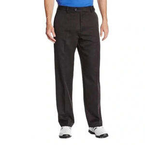 Izod Golf Classic fit straight leg pants Black Men’s size 34 X 30 Belt loops